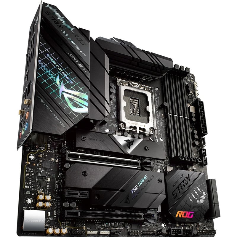 Asus ROG Strix Z690-G GAMING WIFI Desktop Motherboard - Intel Z690 Chipset - Socket LGA-1700 - Intel Optane Memory Ready - Micro ATX - Thumbnail 2