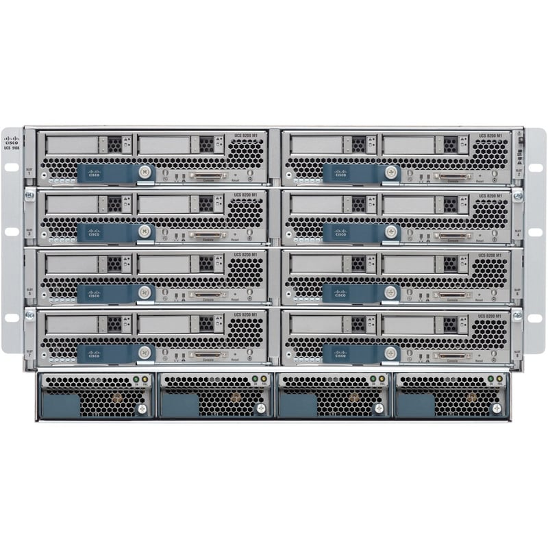 Cisco UCS SP Select 5108 AC2 Chassis w/2208 IO (TAA Compliant) - Thumbnail 2
