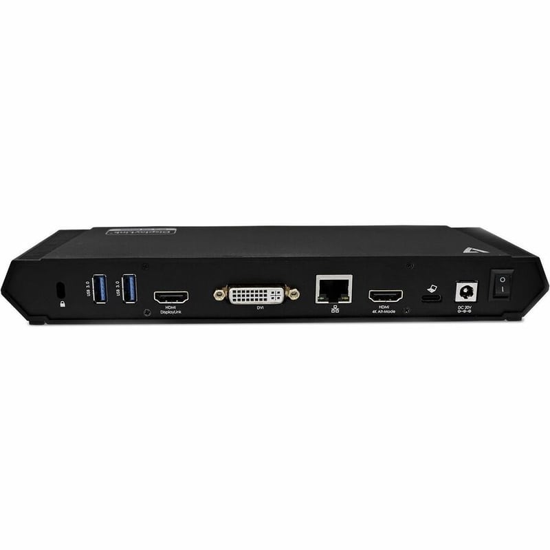 V7 USB-C Triple DisplayLink Docking Station - Thumbnail 5