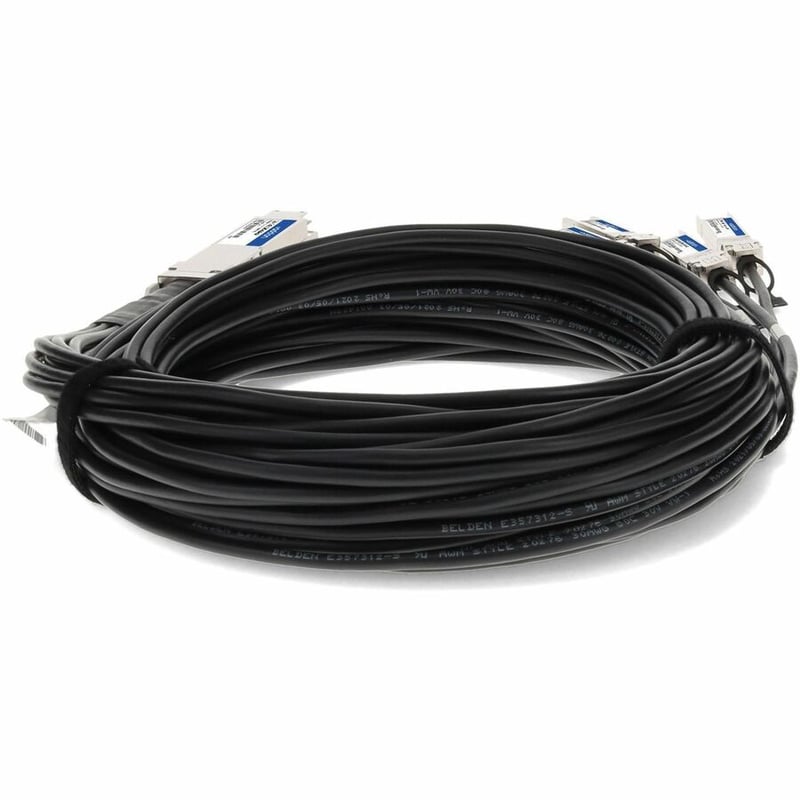 AddOn Arista Networks® CAB-O-8S-200G-1M Compatible TAA Compliant 200GBase-CU OSFP to 8xSFP28 Direct Attach Cable (Passive Twinax, 1m) - Thumbnail 4
