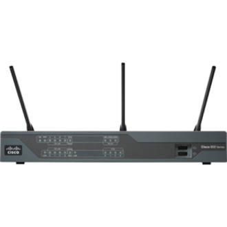 Cisco 891W Wi-Fi 4 IEEE 802.11n Wireless Integrated Services Router - Refurbished - Thumbnail 2