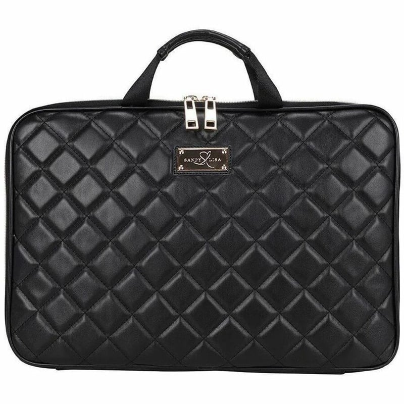 SANDY LISA ST. TROPEZ QUILTED CARRYING CASE (SLEEVE) FOR 14IN LAPTOP & COMPARTME - Thumbnail 4