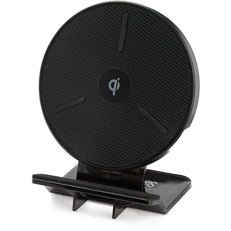 StarTech.com 15W Qi Wireless Charging Stand, Universal Qi Certified Wireless Charger Stand or Pad, For iPhone/Samsung Galaxy/Google Pixel - Thumbnail 1