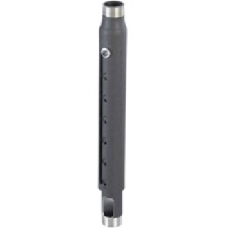 Chief 12-18" Adjustable Extension Column - For Projector - Black - Thumbnail 3