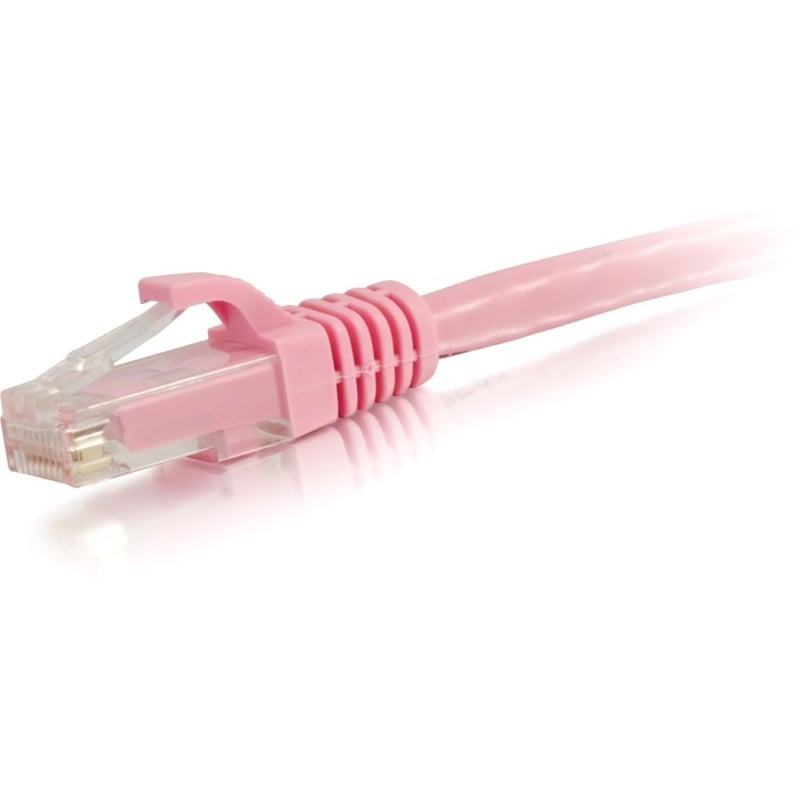 6IN CAT6 SNAGLESS UTP CABLE-PNK - Thumbnail 1