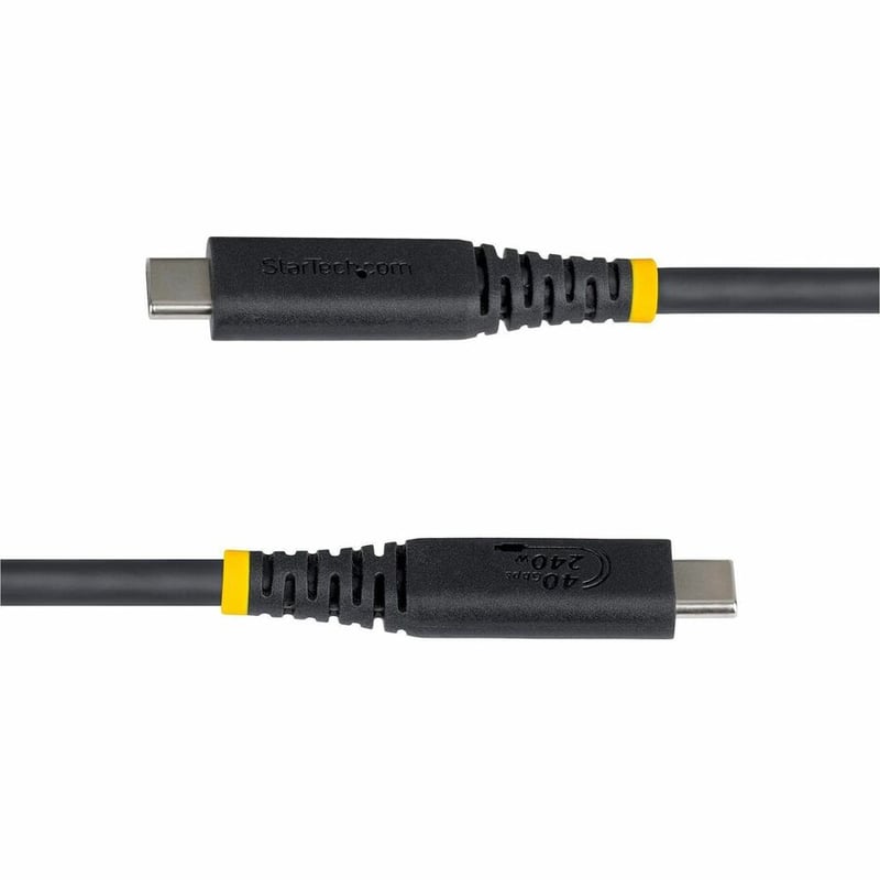 3FT USB4 CABLE BLACK USB-IF CERTIFIED 8K60/DP2.1/240W/40GBPS - Thumbnail 3