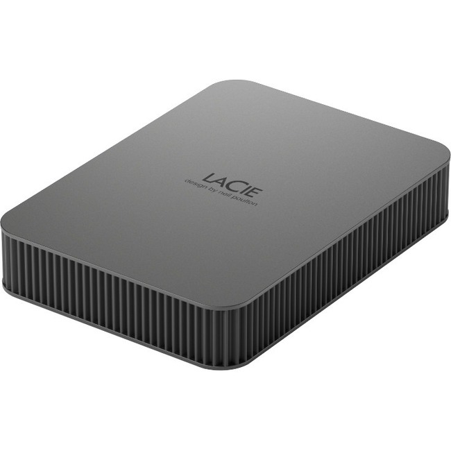 LaCie Mobile Drive Secure STLR5000400 5 TB Portable Hard Drive - 2.5" External - Space Gray - Thumbnail 1