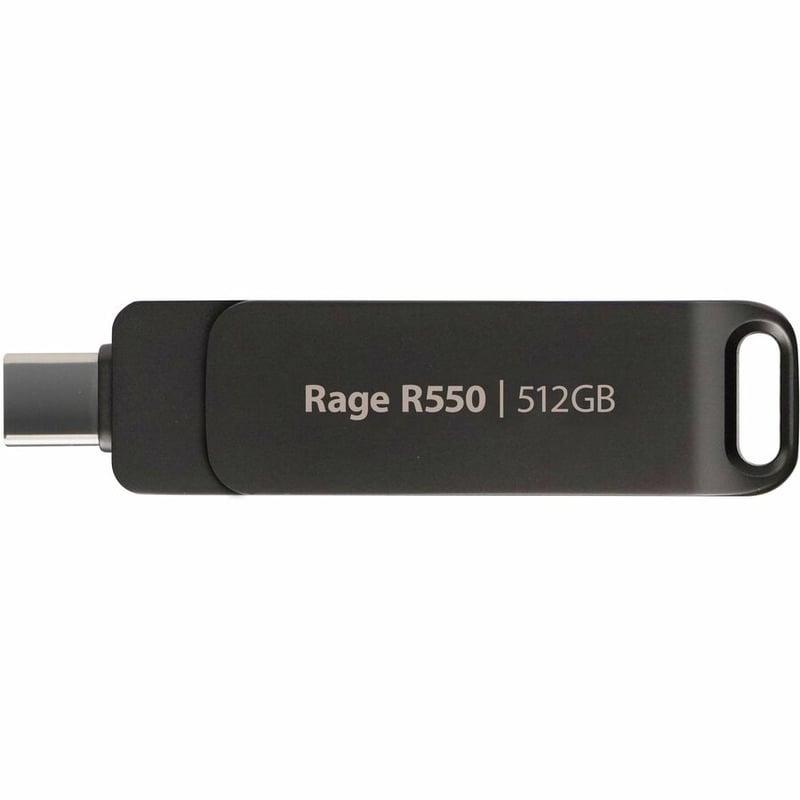 Patriot Memory Rage R550 256GB USB 3.2 GEN 1 Swing Type-A+C - Thumbnail 4