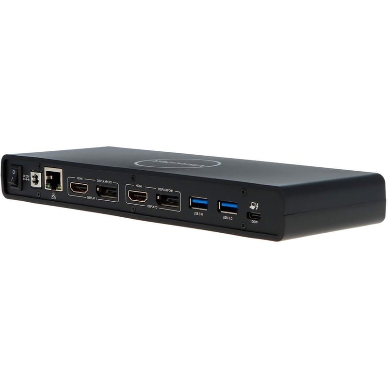 VisionTek VT4510 USB 3.0 & USB-C Dual Display 4K 100W Power Delivery Docking Station - Thumbnail 2