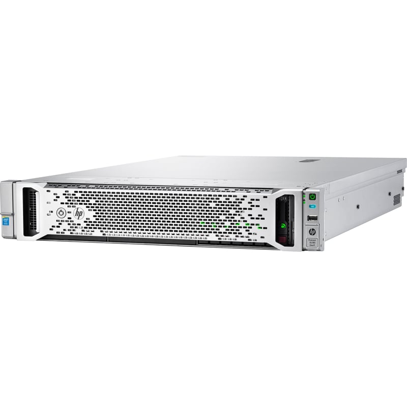 HPE ProLiant DL180 G9 2U Rack Server - 1 Xeon E5-2609 v4 1.70 GHz - 32 GB RAM - 12Gb/s SAS Controller - Thumbnail 1