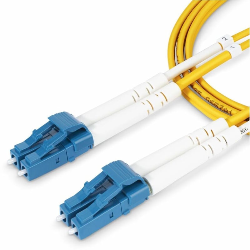 StarTech.com 10m (32.8ft) LC to LC (UPC) OS2 Single Mode Duplex Fiber Optic Cable, 9/125m, 10G, LSZH Fiber Patch Cord - Thumbnail 5