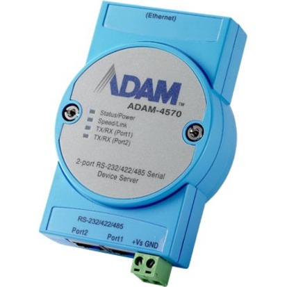 Advantech 2-port RS-232/422/485 Serial Device Server - Thumbnail 2