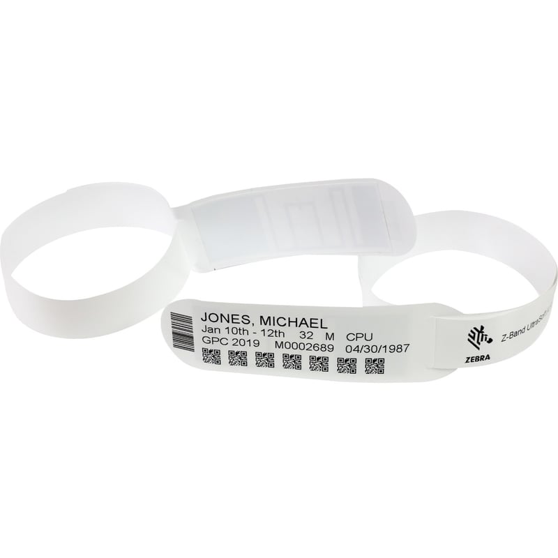 Zebra Z-Band UltraSoft Thermal Label - Thumbnail 1