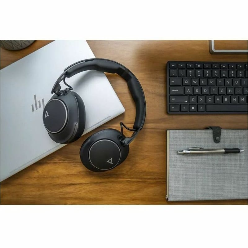 Poly Voyager Surround 80 UC Microsoft Teams Certified USB-C Headset +USB-C/A Adapter - Thumbnail 4