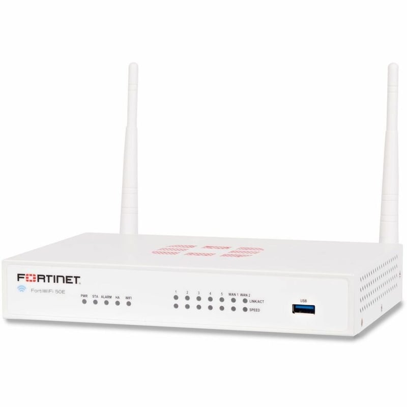 Fortinet FortiWifi FWF-50E Network Security/Firewall Appliance - Thumbnail 3