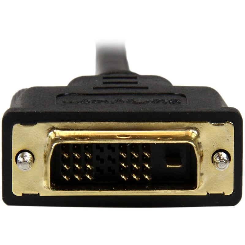 StarTech.com 6ft (2m) Micro HDMI to DVI Cable, Micro HDMI to DVI Adapter Cable, Micro HDMI Type-D to DVI-D Monitor/Display Converter Cord - Thumbnail 5