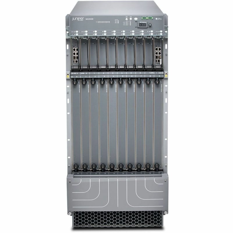 Juniper 10 Slot MX2008 Chassis, Base Bundle With 1 Routing Engine,SFBs, Fan Trays - Thumbnail 1