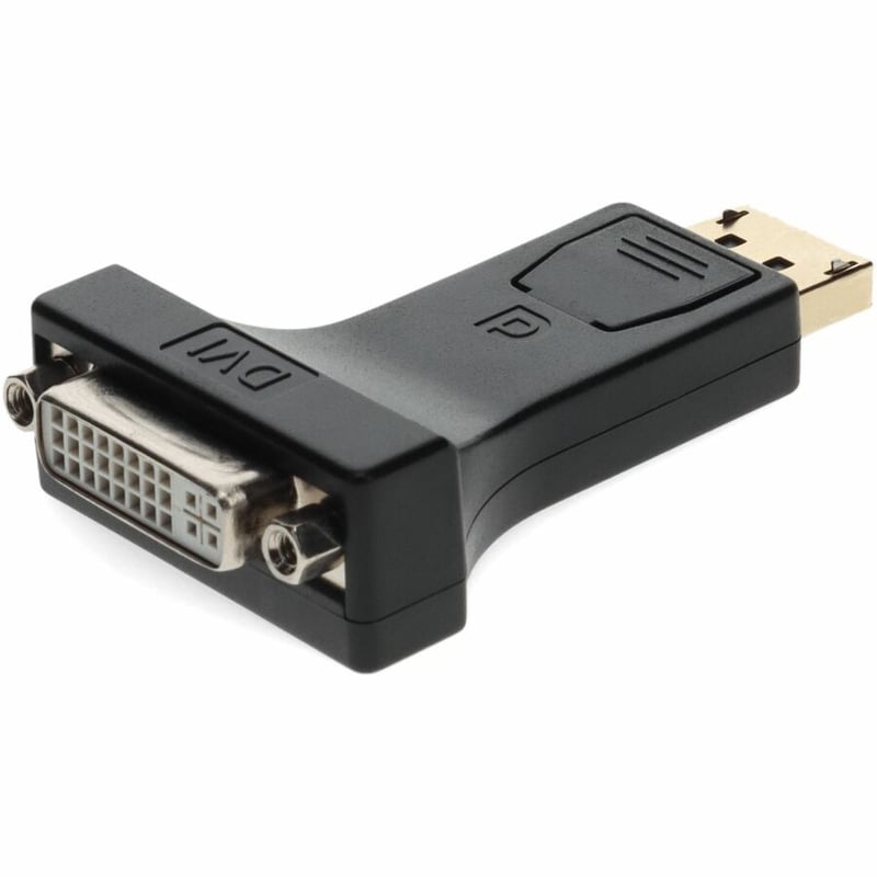 DisplayPort 1.2 Male to DVI-I (29 pin) Female Black Adapter Which Requires DP++ For Resolution Up to 2560x1600 (WQXGA) - Thumbnail 5