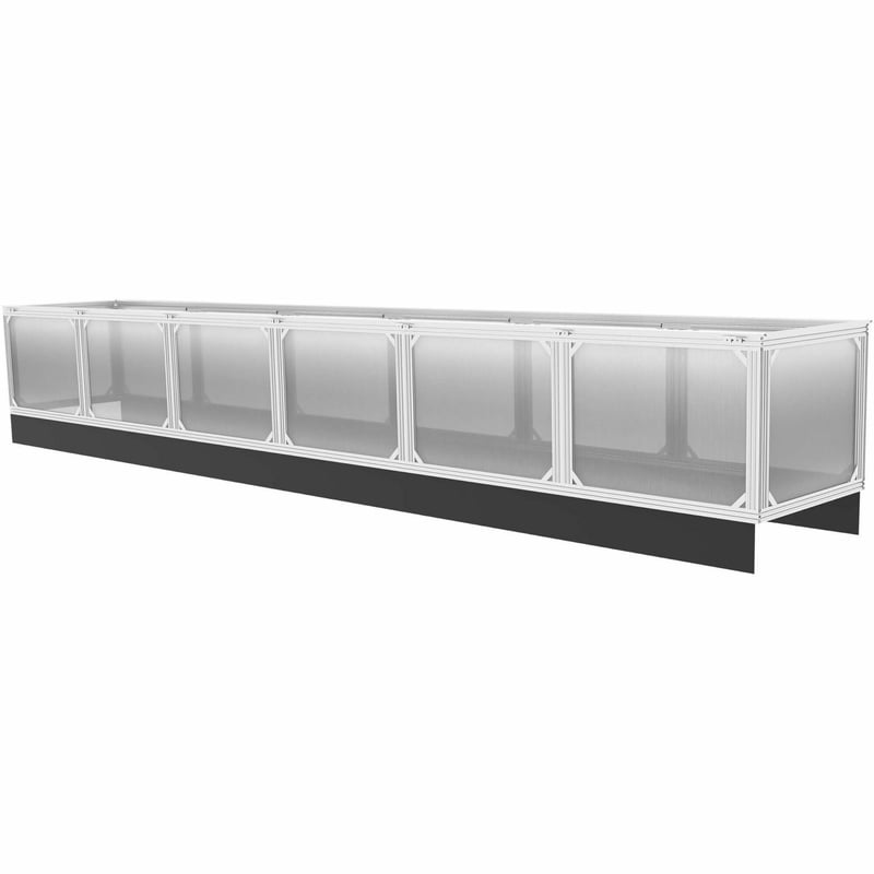 RAPIDPOD AISLE CONTAINMENT SYST EM KIT - 36INH X 42INW X 288INL (24