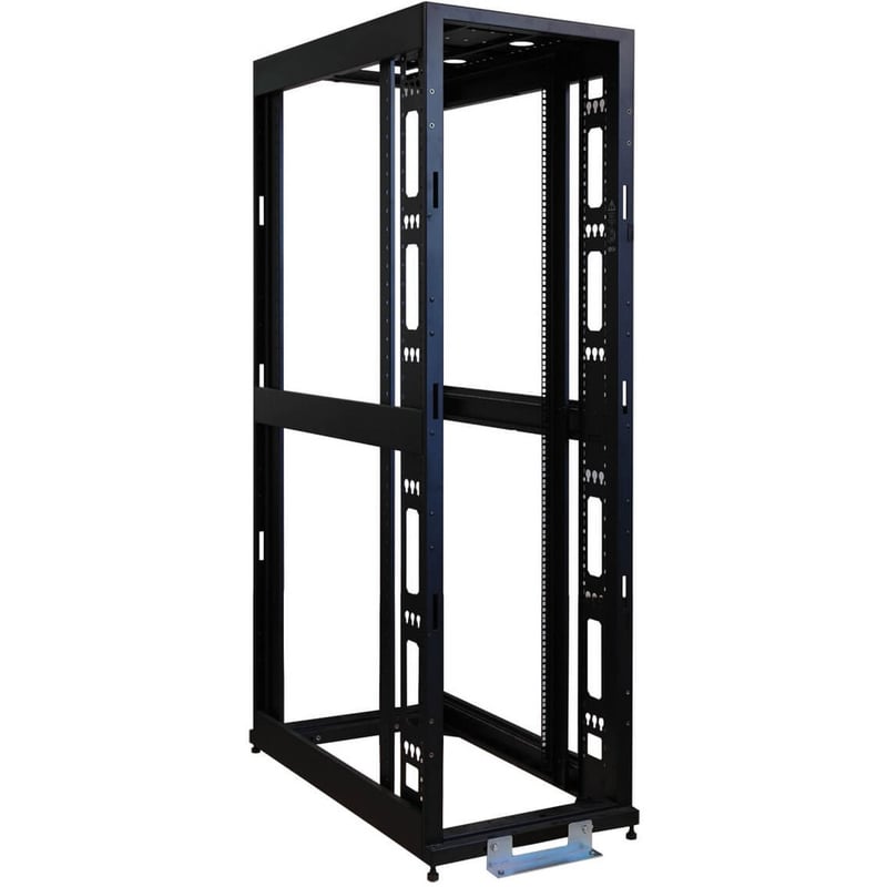Tripp Lite by Eaton 42U SmartRack 4-Post Mid-Depth Open Frame Rack - no sides or doors