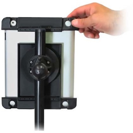 RAM Mounts Vehicle Mount for Tablet, Keyboard, iPad - Black - Thumbnail 4