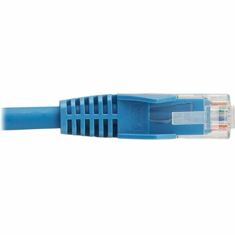Eaton Tripp Lite Series Cat6 Gigabit Snagless Molded UTP Ethernet Cable (RJ45 M/M), PoE, LSZH, Blue, 10 m (32.8 ft.) - Thumbnail 5