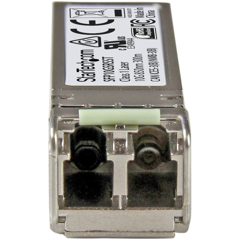 StarTech.com Cisco SFP-10G-SR-S Comp. SFP+ Module - 10GBASE-SR - 10GE Gigabit Ethernet SFP+ 10GbE Multimode Fiber MMF Optic Transceiver - Thumbnail 2