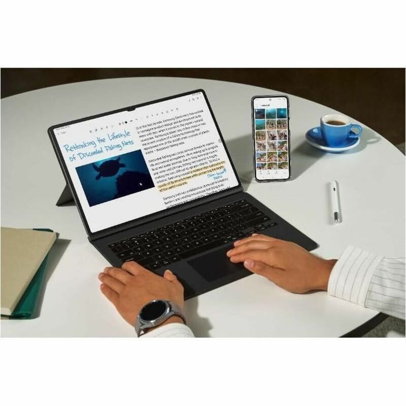 Samsung Galaxy Tab S9 Ultra SM-X910 Rugged Tablet - 14.6" - Qualcomm SM8550-AB Octa-core - 12 GB - 512 GB Storage - Android 13 - Graphite - Thumbnail 4