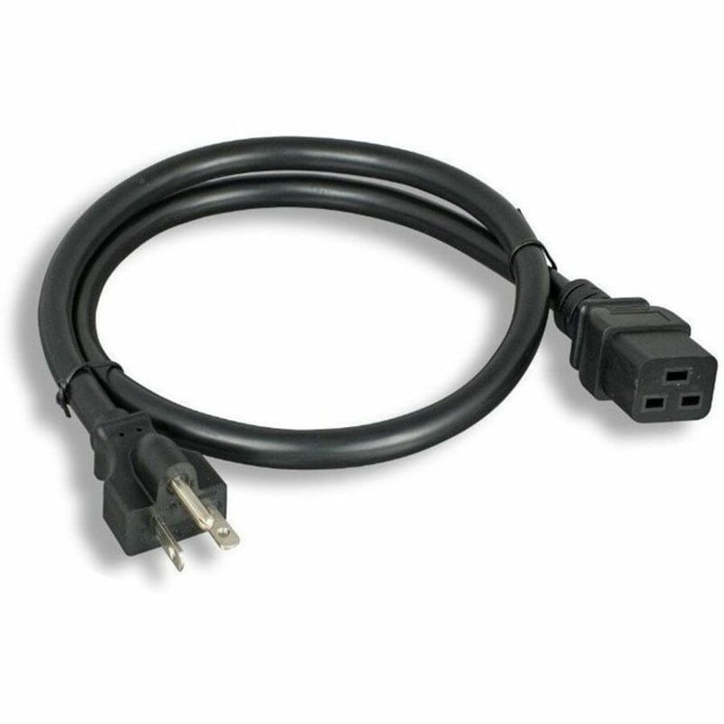 MONOPRICE HEAVY DUTY POWER CORD - NEMA 6-20P TO IEC 60320 C19_ 12AWG_ 20A/5000W_ - Thumbnail 3