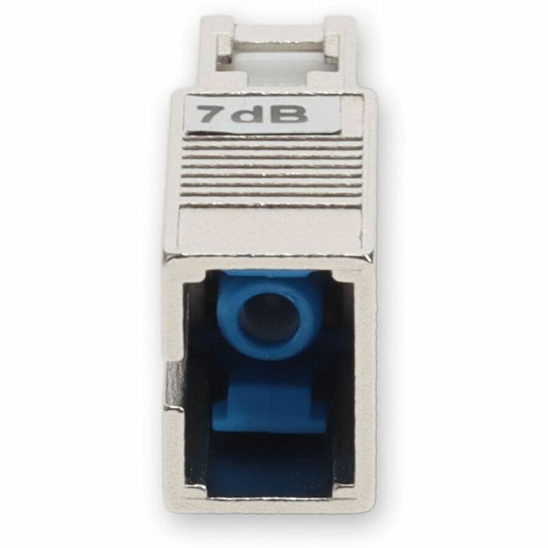 AddOn 7dB fixed SC Male to SC Female OS1 SMF Simplex Fiber Attenuator - Thumbnail 4