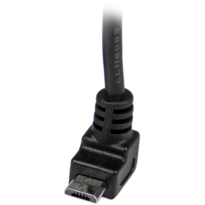 StarTech.com 1m Micro USB Cable - A to Up Angle Micro B - Thumbnail 4