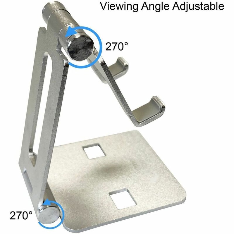 ALUMINUM FOLDING STAND SMARTPHONE/TABLET HOLDER - Thumbnail 3