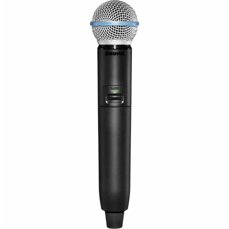 Shure Digital Wireless Dual Band Handheld Transmitter with BETA 58A Vocal Microphone - Thumbnail 1