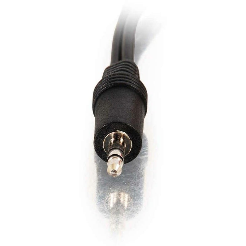 C2G 6ft One 3.5mm Stereo Male to Two RCA Stereo Female Y-Cable - Thumbnail 2