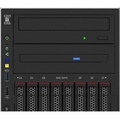 Lenovo ThinkSystem ST650 V2 7Z74A01TNA 4U Tower Server - 12Gb/s SAS, Serial ATA/600 Controller - Thumbnail 2