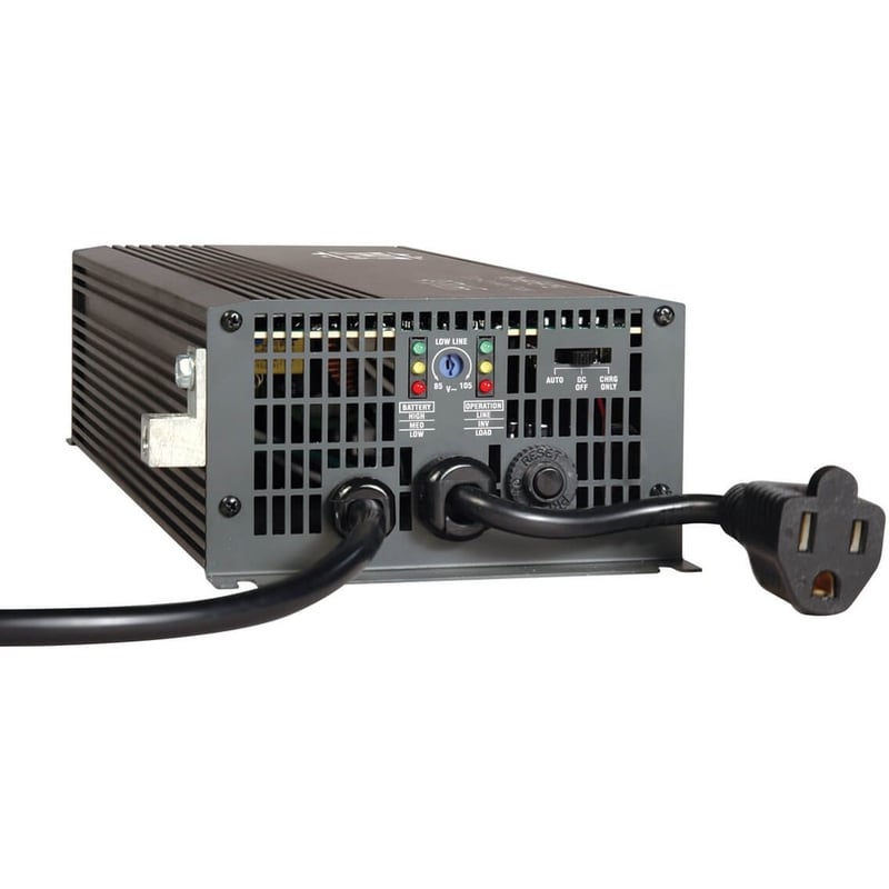 Tripp Lite by Eaton 700W PowerVerter APS 12VDC 120V Inverter/Charger with Auto-Transfer Switching 1 Outlet - Thumbnail 1