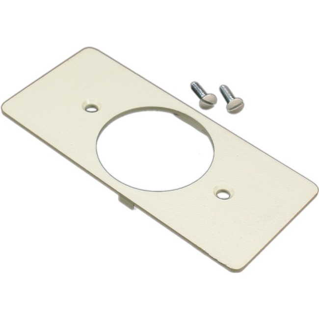 Wiremold 5500 Single Receptacle Faceplate Fitting