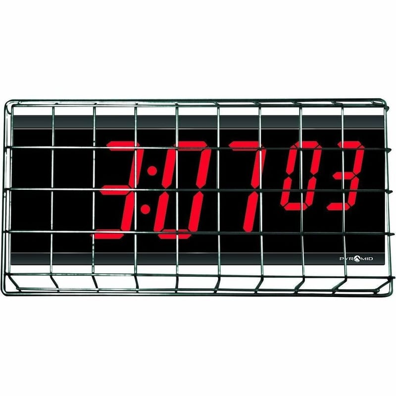 Pyramid 42401 15" X 7.125" Wire Clock Guard - Thumbnail 2