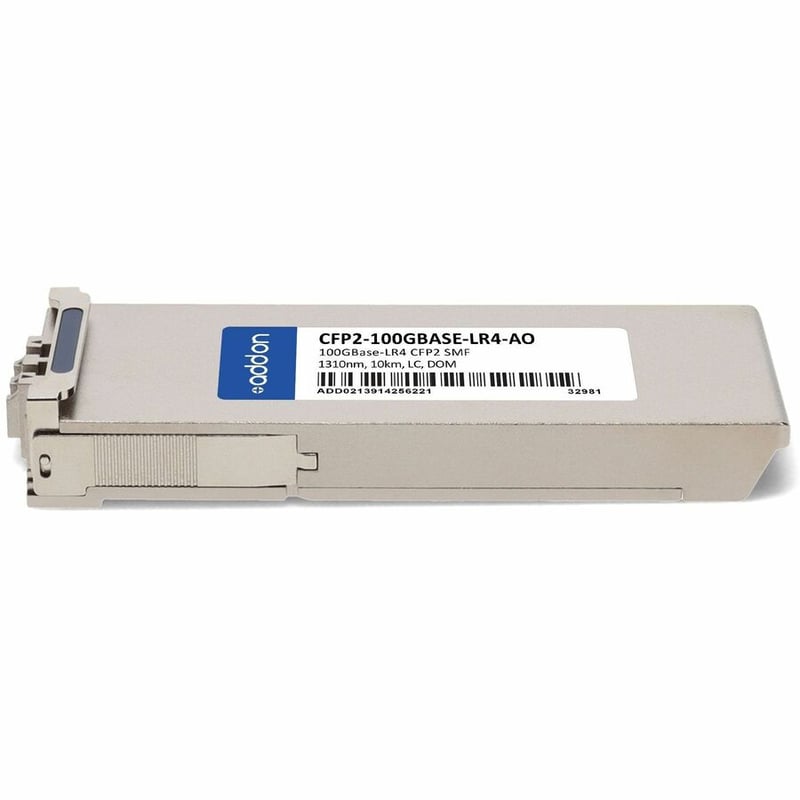 AddOn Juniper Networks® CFP2-100GBASE-LR4 Compatible TAA 100GBase-LR4 CFP2 Transceiver (SMF, 1310nm, 10km, LC, DOM) - Thumbnail 2