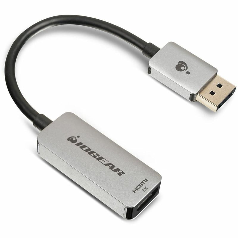 8K DISPLAYPORT TO HDMI ADAPTER HDR10+ HDCP 1.4 HDCP 2.3 DP 1.4 - Thumbnail 1