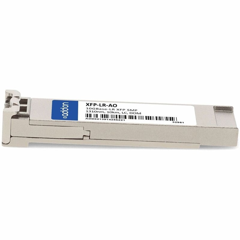 AddOn Aruba Networks XFP-LR Compatible TAA Compliant 10GBase-LR XFP Transceiver (SMF, 1310nm, 10km, LC, DOM) - Thumbnail 2
