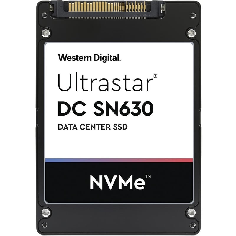 Western Digital Ultrastar WUS3BA176C7P3E3 7.68 TB Solid State Drive - 2.5" Internal - U.2 (SFF-8639) NVMe (PCI Express 3.0 x4) - Mixed Use - Thumbnail 1