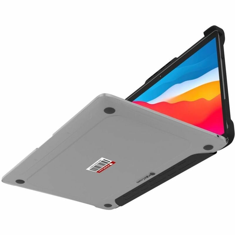 EXTREME SHELL-L FOR MACBOOK PRO 14 (2021 W/TOUCH ID - M1 PRO CHIP ) (BLACK/CLEAR - Thumbnail 5