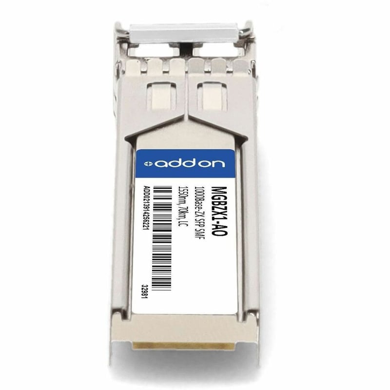 AddOn Cisco® MGBZX1 Compatible TAA Compliant 1000Base-ZX SFP Transceiver (SMF, 1550nm, 70km, LC) - Thumbnail 4