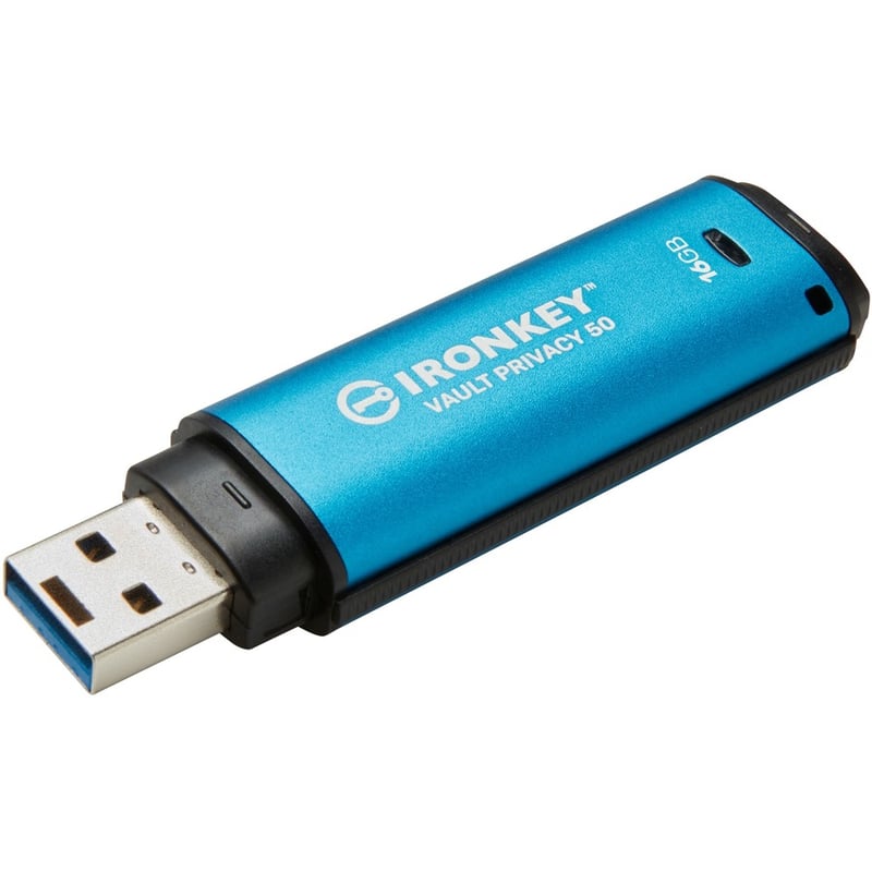 IronKey Vault Privacy 50 Series 16GB USB 3.2 (Gen 1) Type A Flash Drive - Thumbnail 4