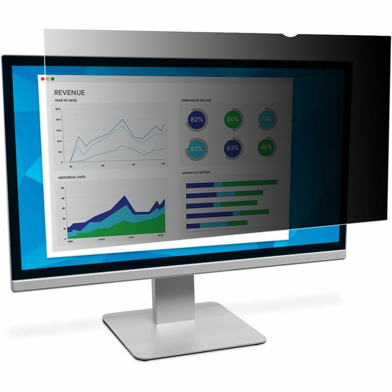3M Privacy Filter for 24in Full Screen Monitor, 16:10, PF240W1E