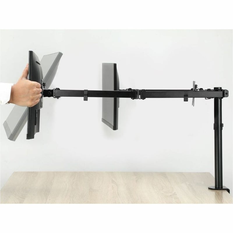 SIIG Articulating Triple Monitor Desk Mount - 13" to 27" - Thumbnail 5
