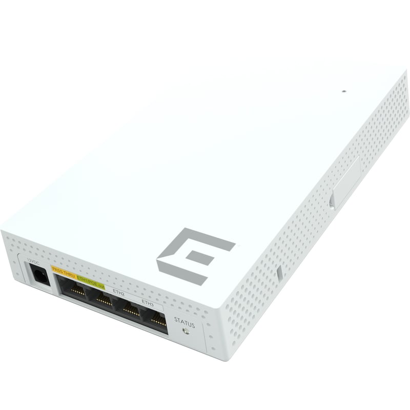 EXTREMECLOUD IQ : INDOOR WIFI6 WALLPLATE, 2X2 RADIOS WITH DUAL 5GHZ AND 4 GE ETH - Thumbnail 1