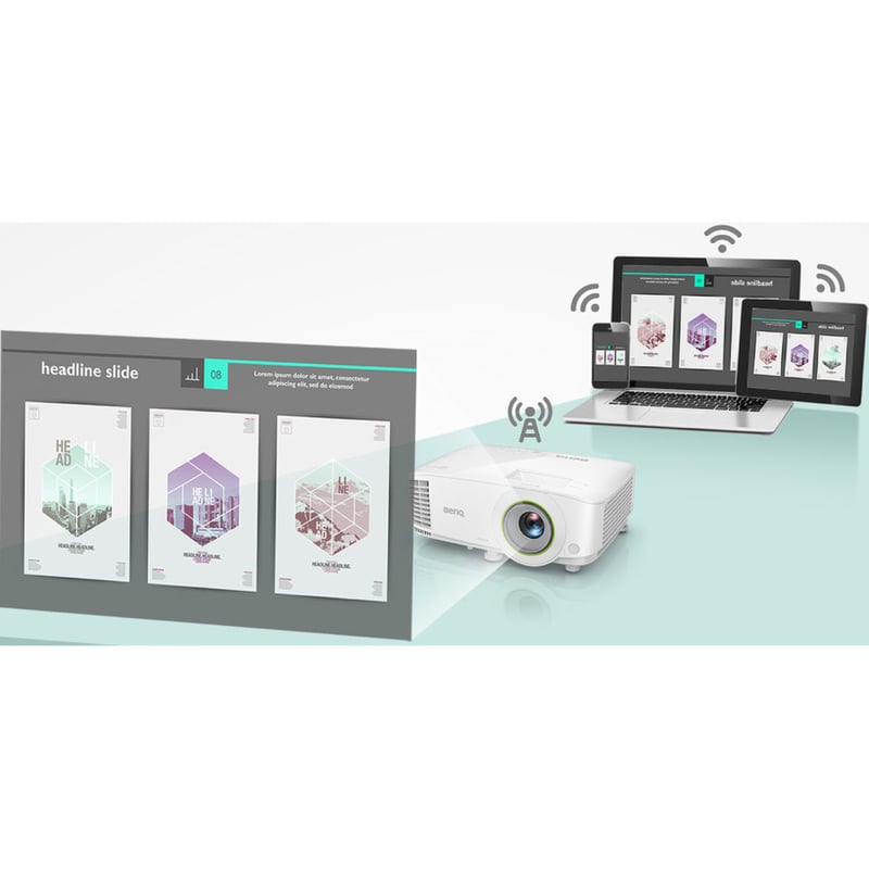 BenQ EH600 3D DLP Projector - 16:9 - Thumbnail 5