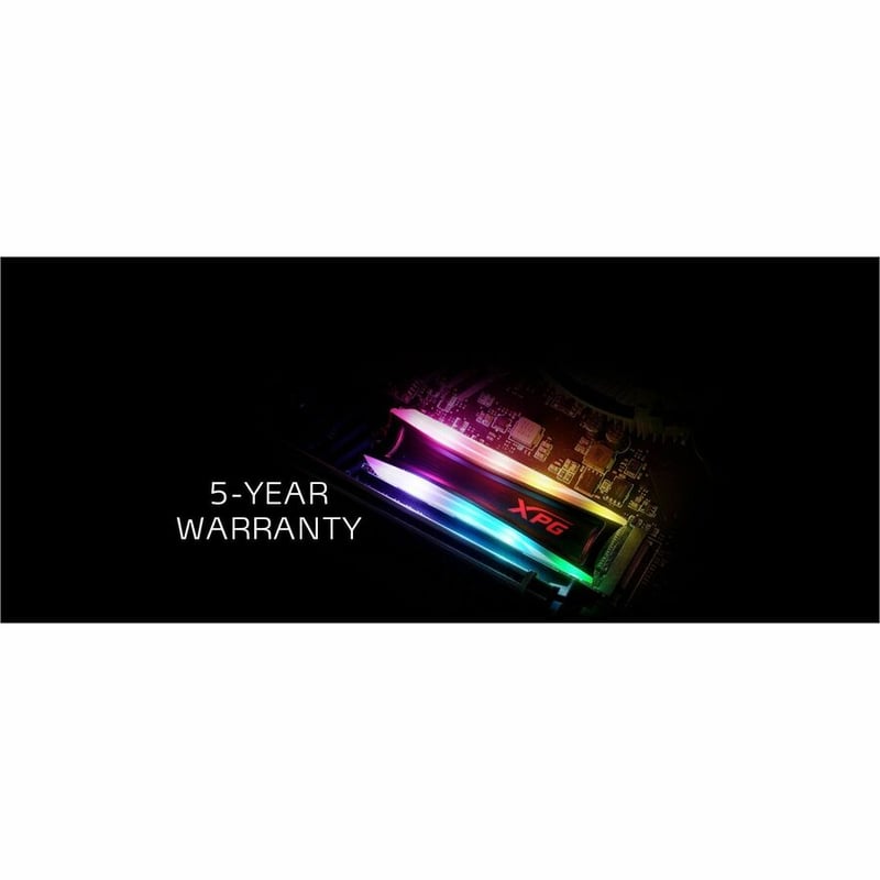 XPG SPECTRIX S40G AS40G-1TT-C 1 TB Solid State Drive - M.2 2280 Internal - PCI Express NVMe (PCI Express NVMe 3.0 x4) - Thumbnail 4